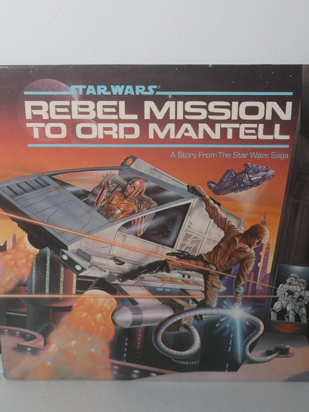 Star Wars - Rebel Mission To Ord Mantell Vinyl LP - A Vintage 1983 Story
